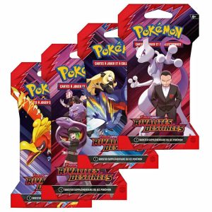 Artset - lot de 4 booster blister cartonné - EV10 Rivalités destinées