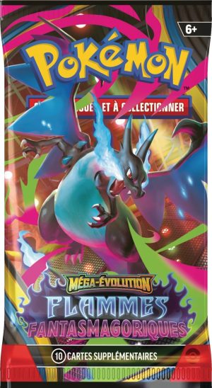 Booster Pokémon flammes fantasmagoriques 1,4 Booster de display Pokémon | ME02 Flammes Fantasmagoriques