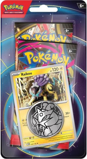 Pokémon Blister Duopack Méga-Évolution, Raikou, Jeu de Cartes à Collectionner, Édition Française, Janvier 2026 1,2 Pokémon Blister Duopack Méga-Évolution, Raikou, Jeu de Cartes à Collectionner, Édition Française, Janvier 2026